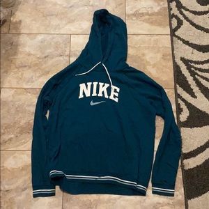 Nike sportswear teal sweatshirt